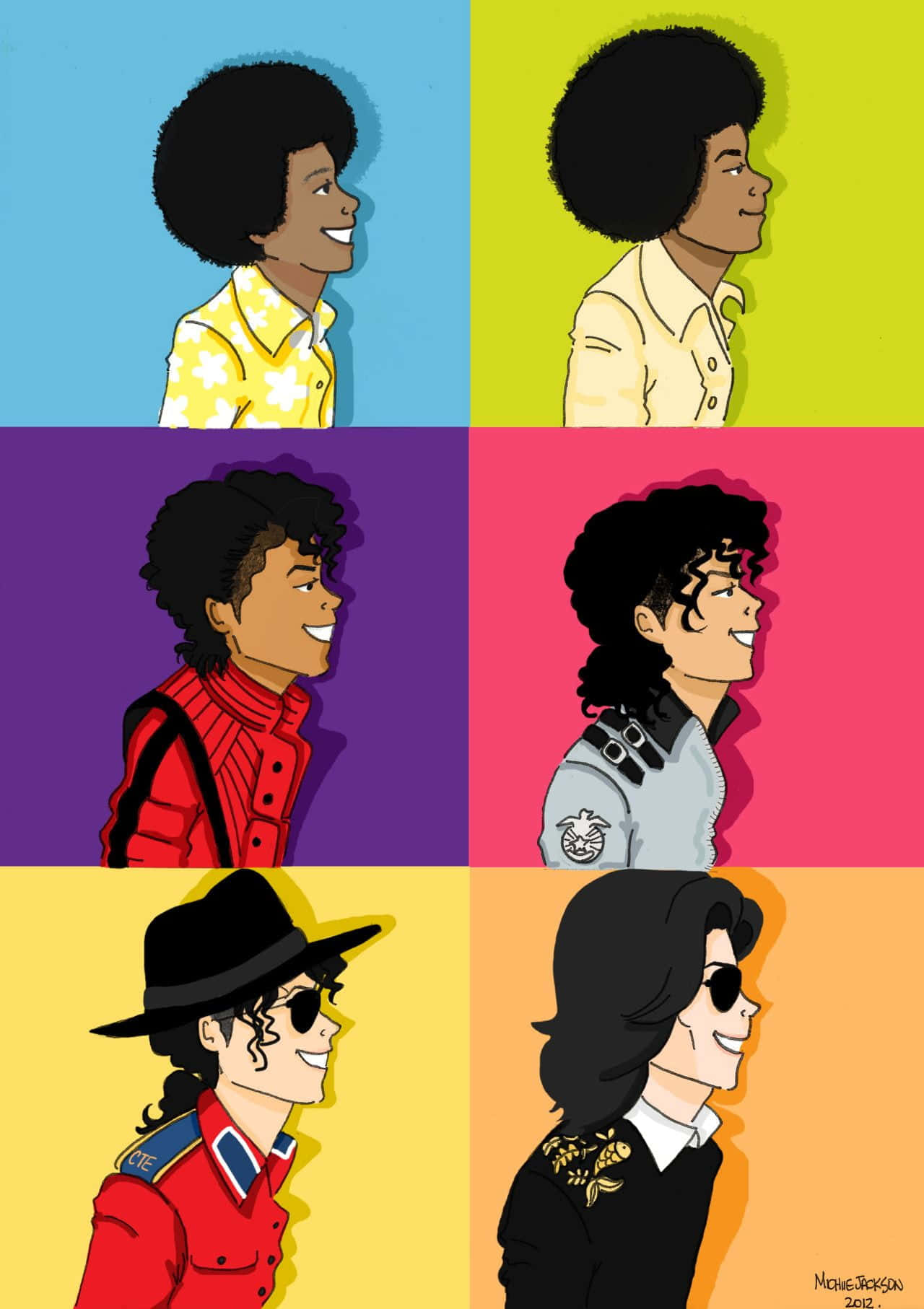 Young Michael Jackson in All His Fame