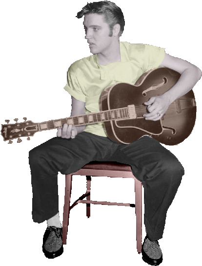 Young Musicianwith Guitar PNG