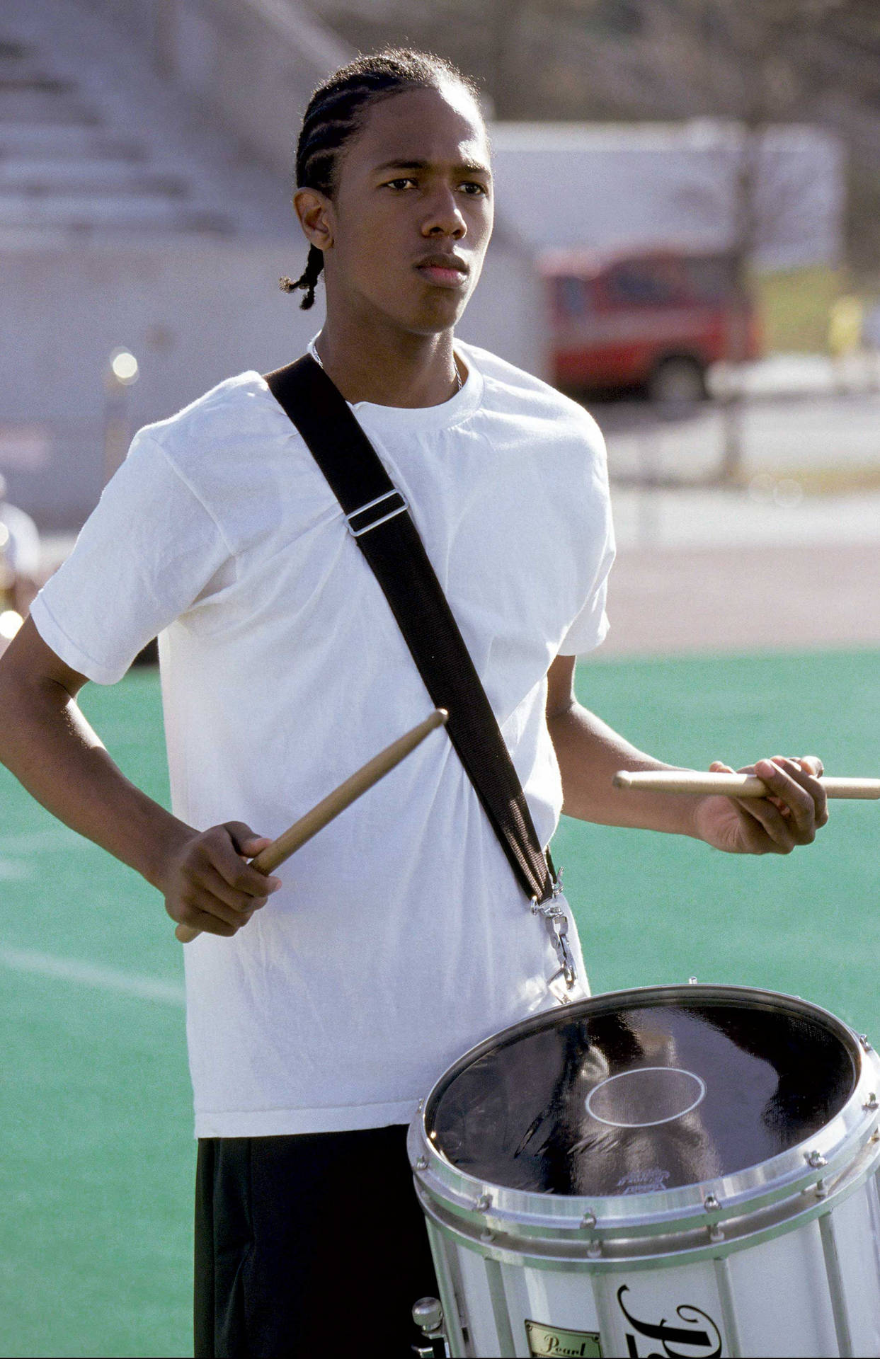 Young Nick Cannon In Drumline Movie