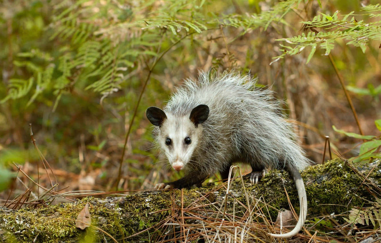 Young Possum Di Habitat Alami Wallpaper