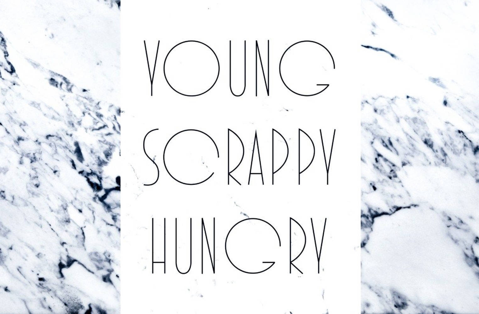 Young Scrappy Hunrgy Quotes Desktop Wallpaper