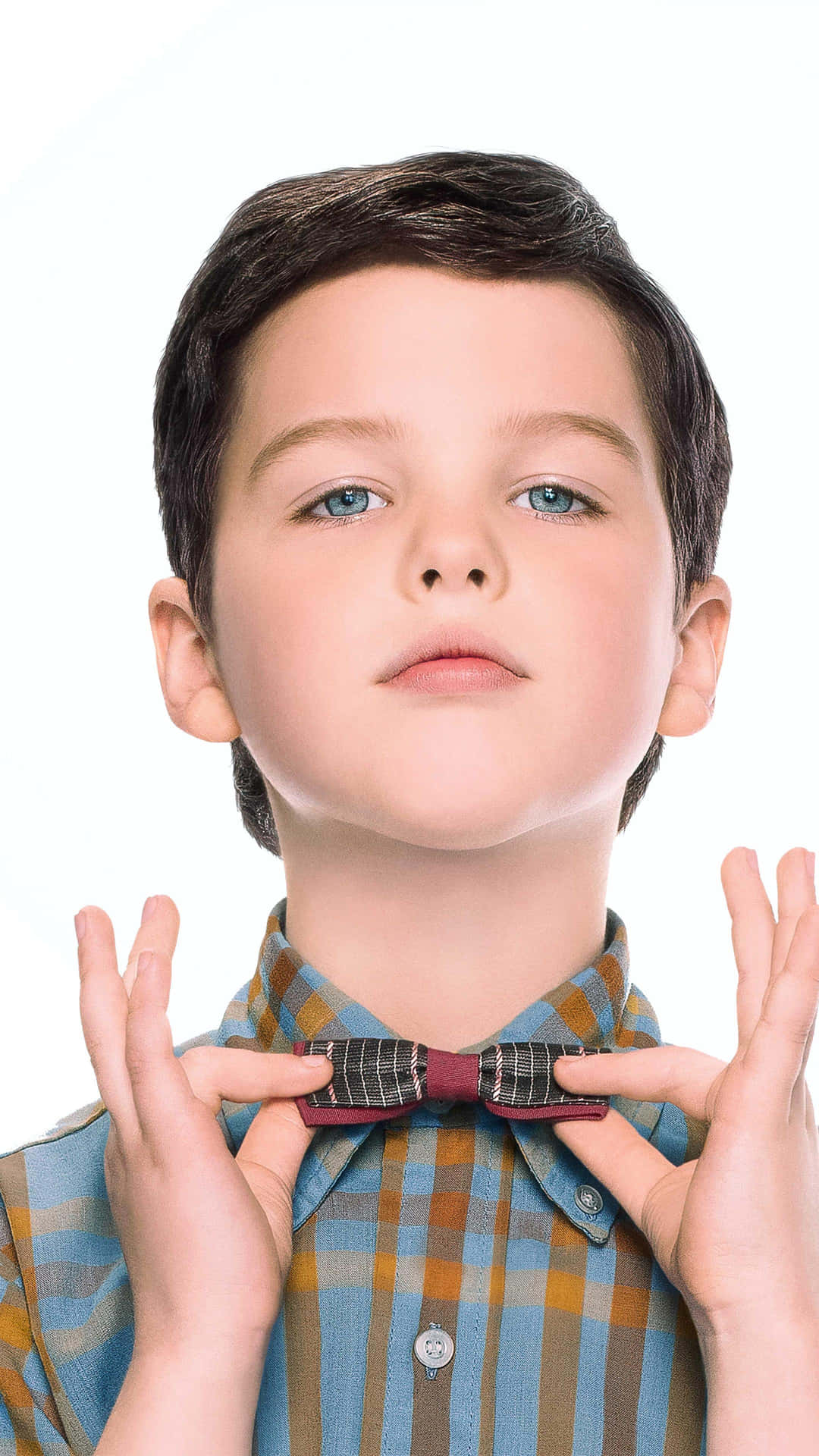 Young Sheldon Character Portrait Wallpaper