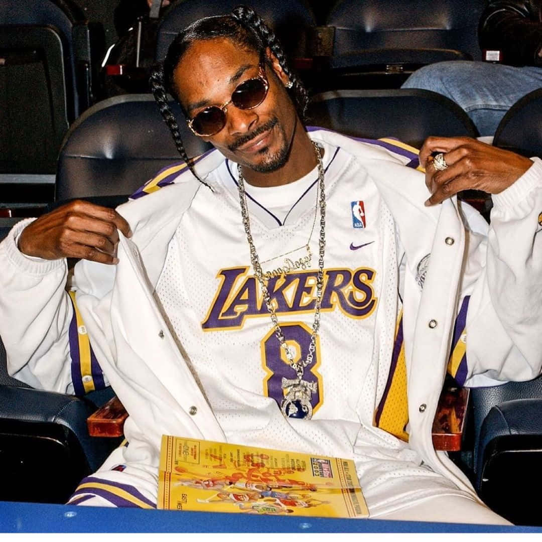 Snoop Dogg har solbriller på. Wallpaper