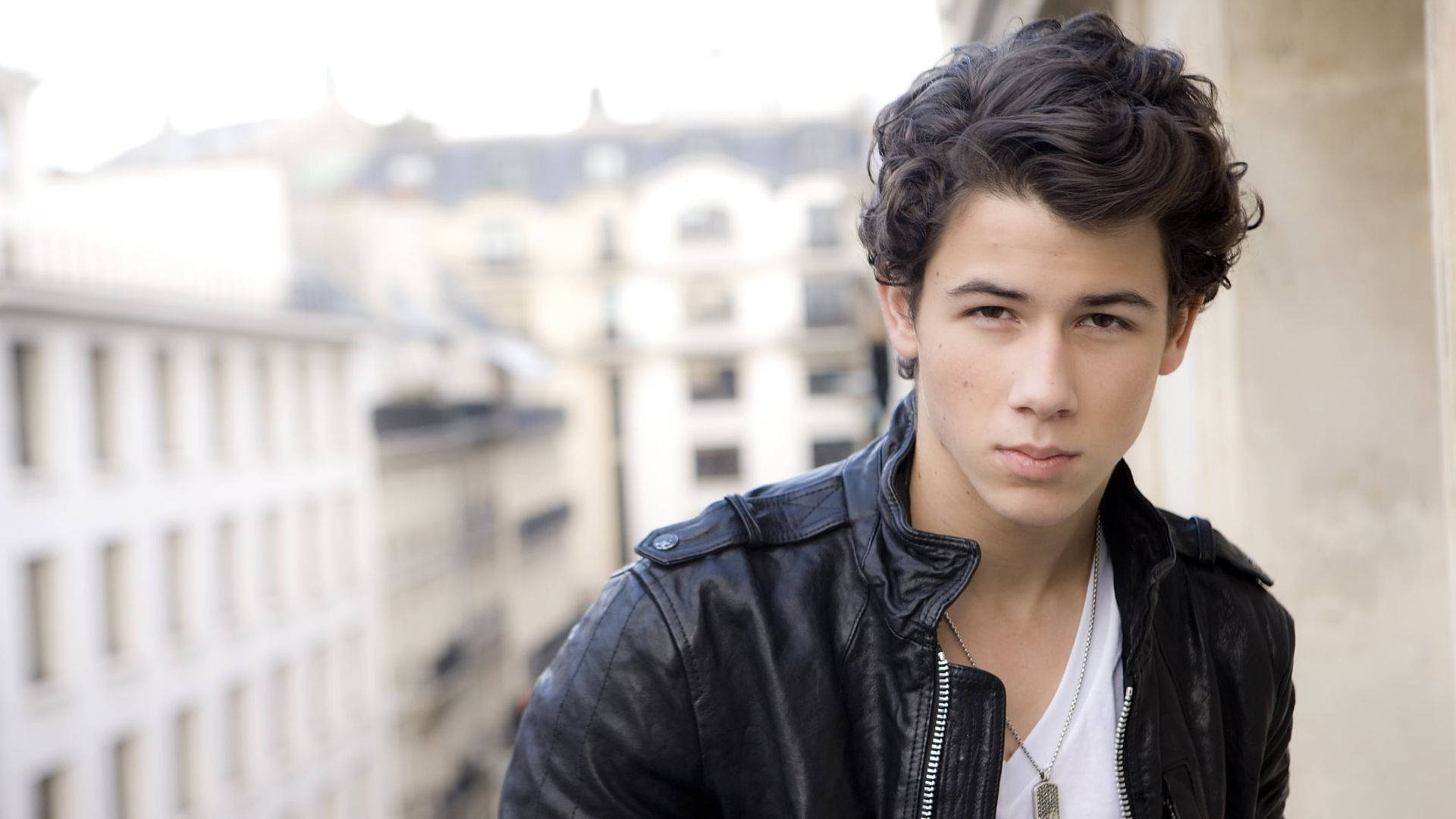 Jovenestrella Nick Jonas. Fondo de pantalla