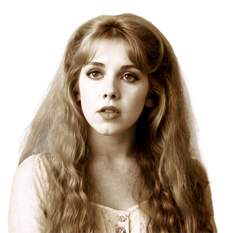 Download Young Stevie Nicks Png 88 | Wallpapers.com