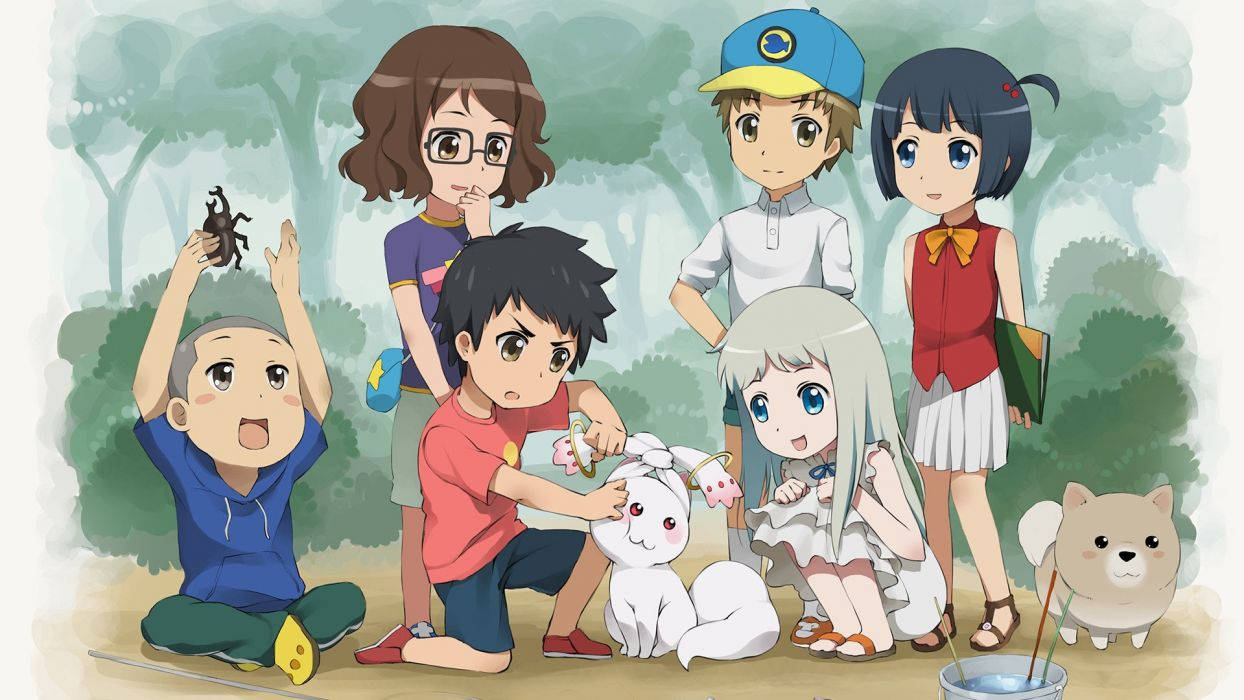 Young Super Peace Busters Anohana Wallpaper