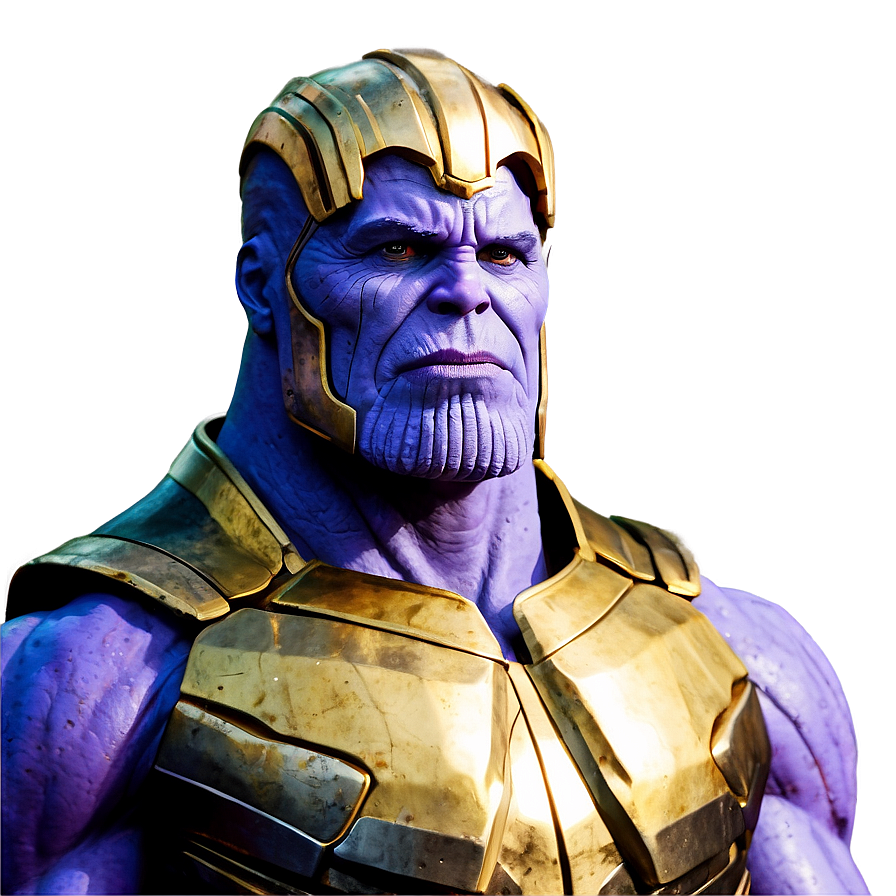 Young Thanos Concept Art Png 05212024 PNG