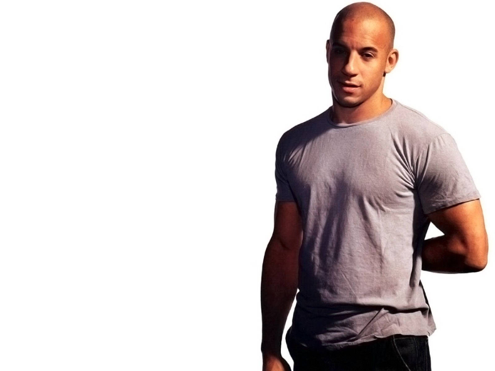 Young Vin Diesel Gray