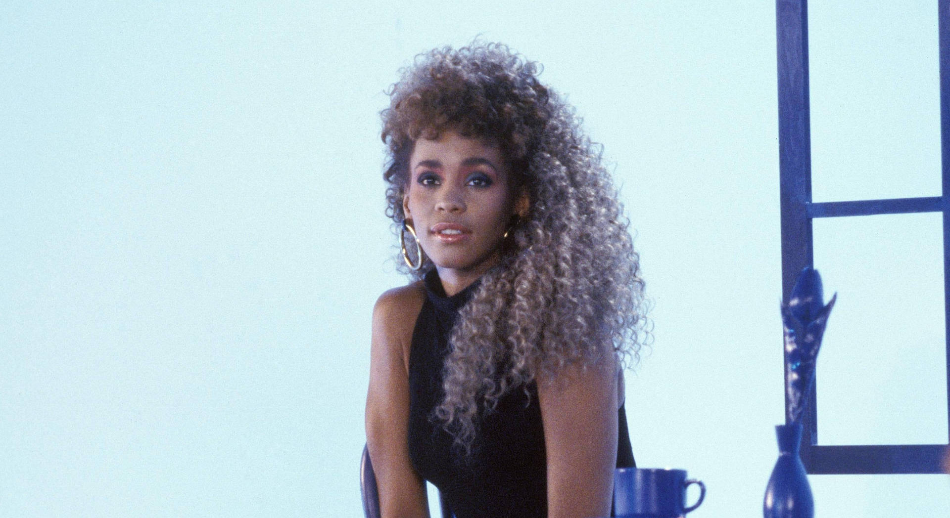 Young Whitney Houston Background