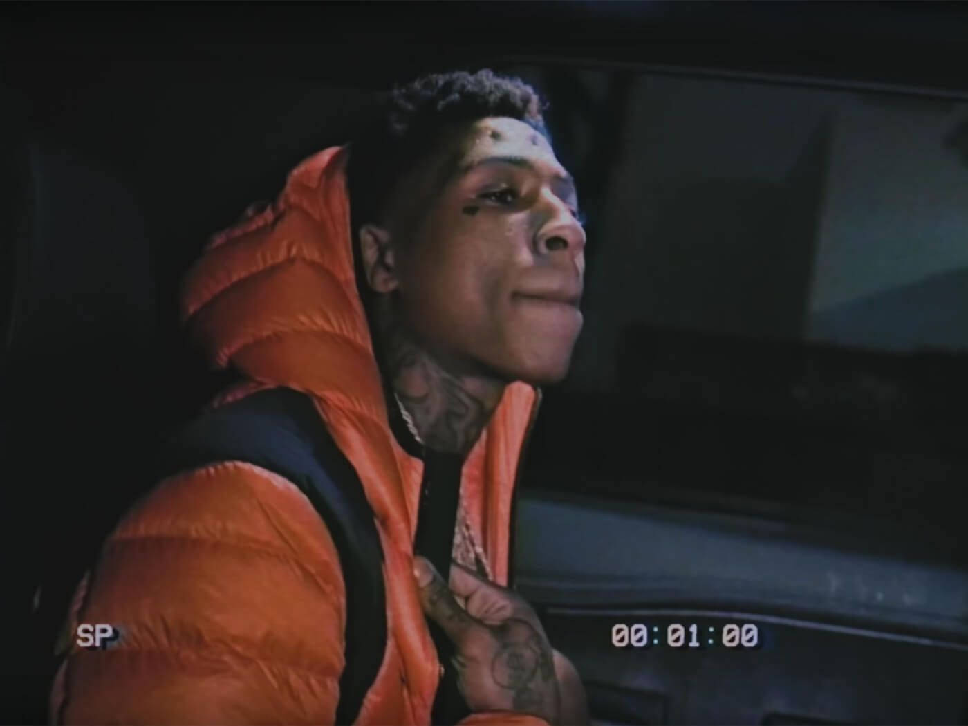Youngboy Never Broke Again In Hooded Jacket Wallpaper