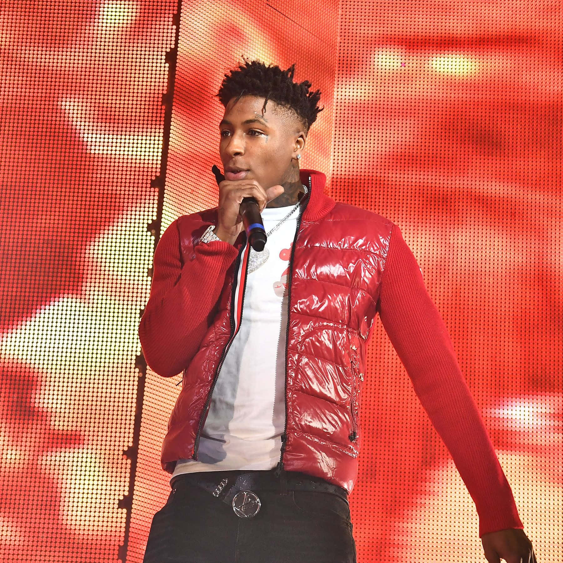 Youngboy in a bold and stylish look