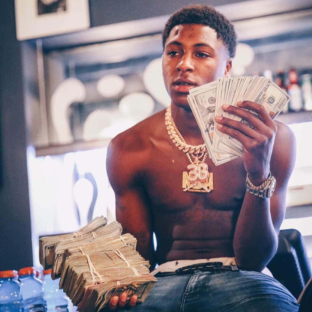 YoungBoy Never Broke Again Looking Concentrated