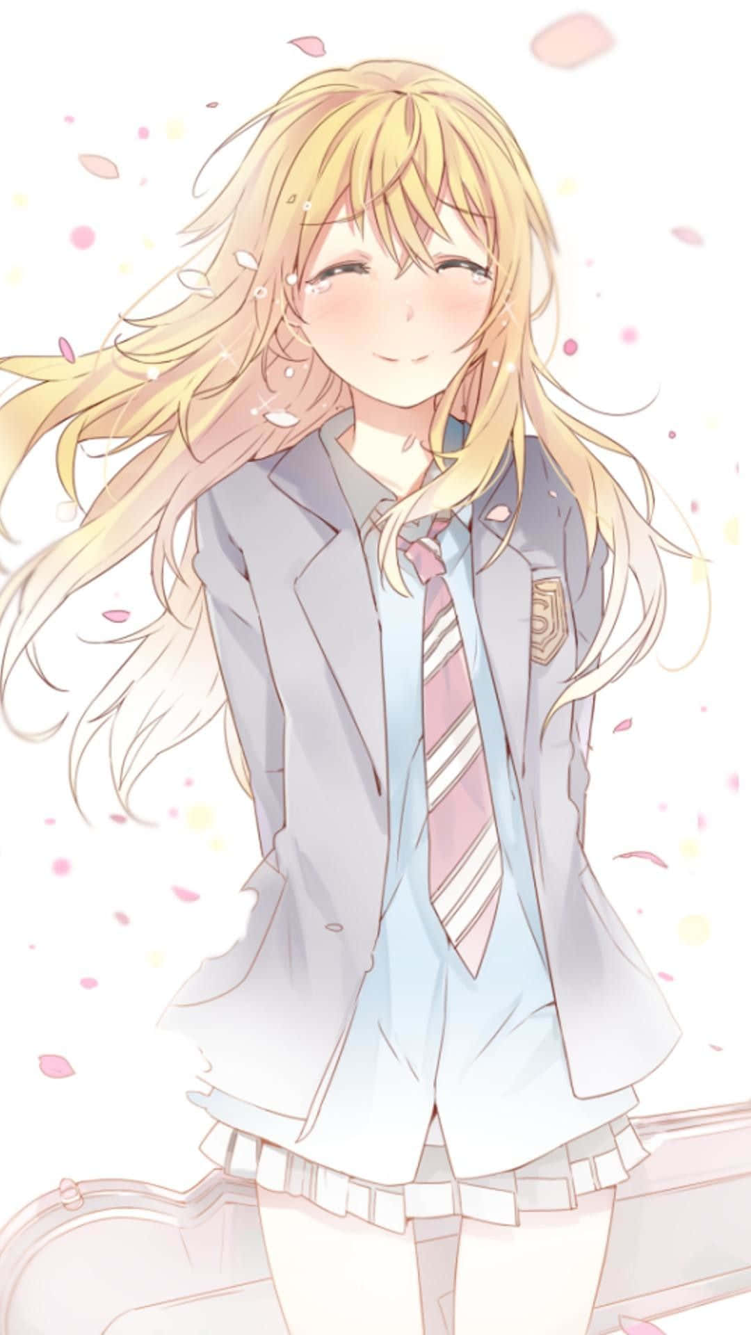 Your Lie In April Iphone Kaori Anime Comic Pictures Wallpaper