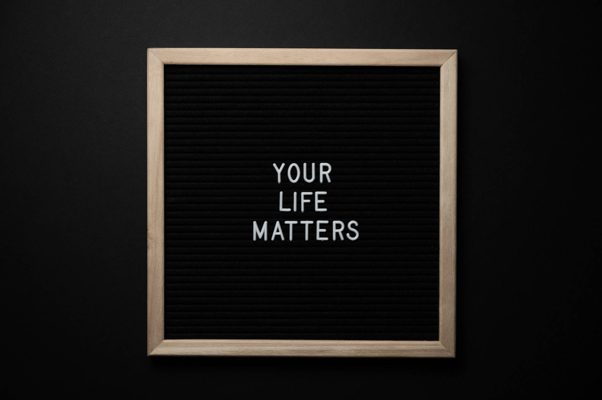 Your Life Matters Life Quotes Wallpaper