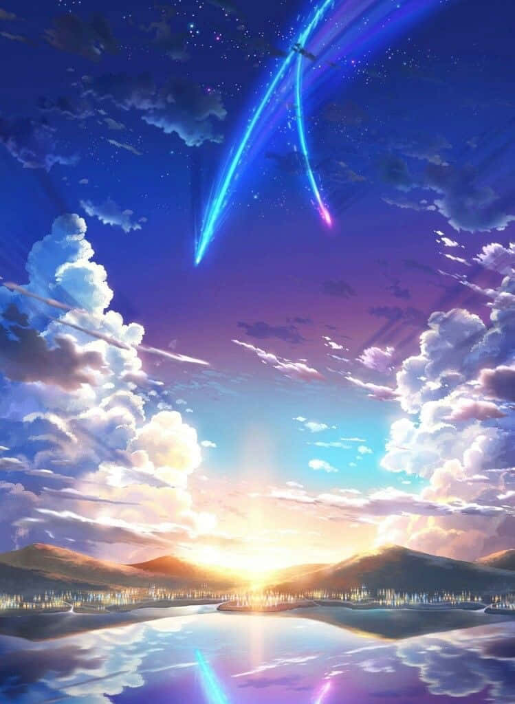 Your Name 2016 Film Japan Anime Background