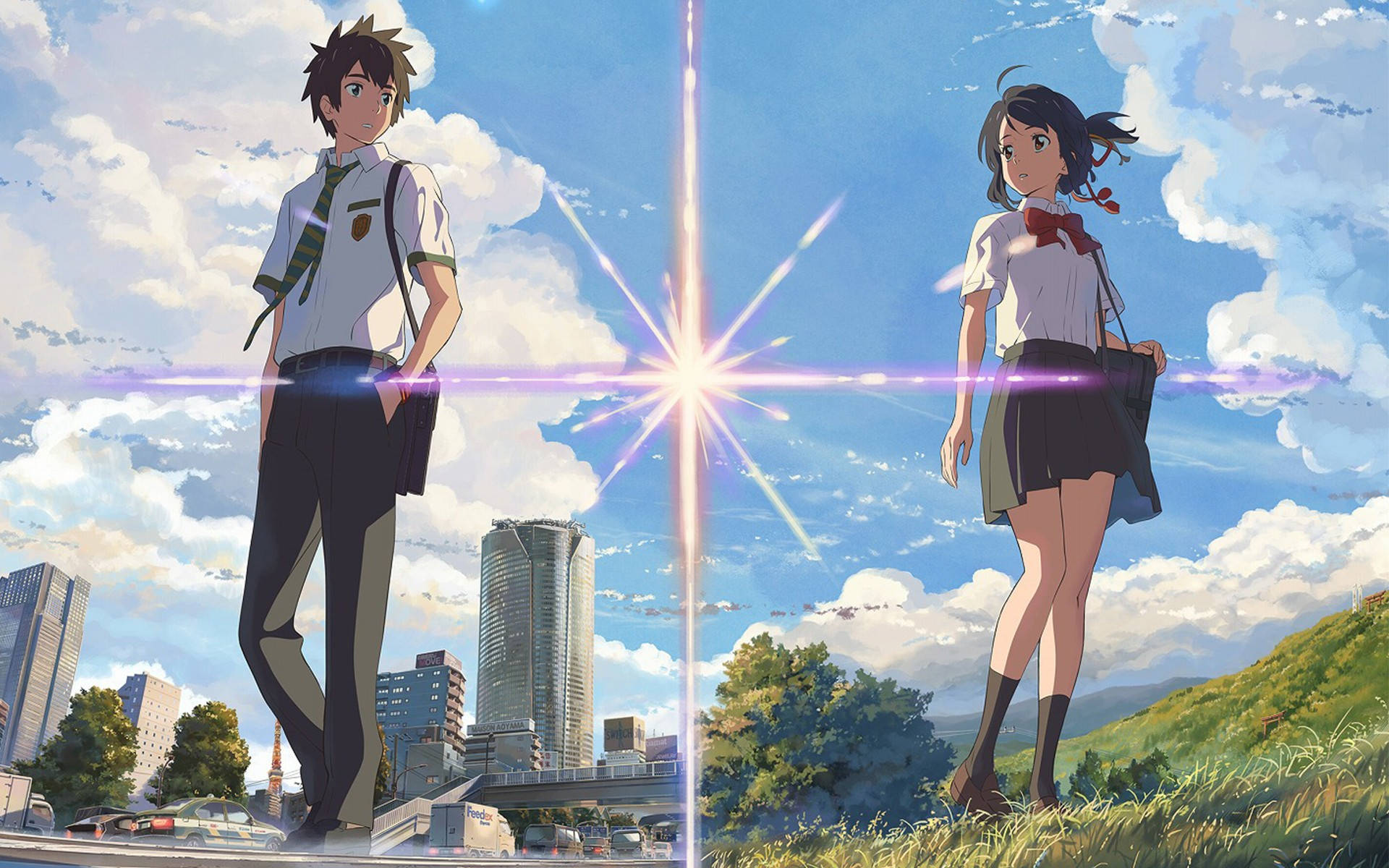 Your Name Anime 2016 Movie Poster Wallpaper