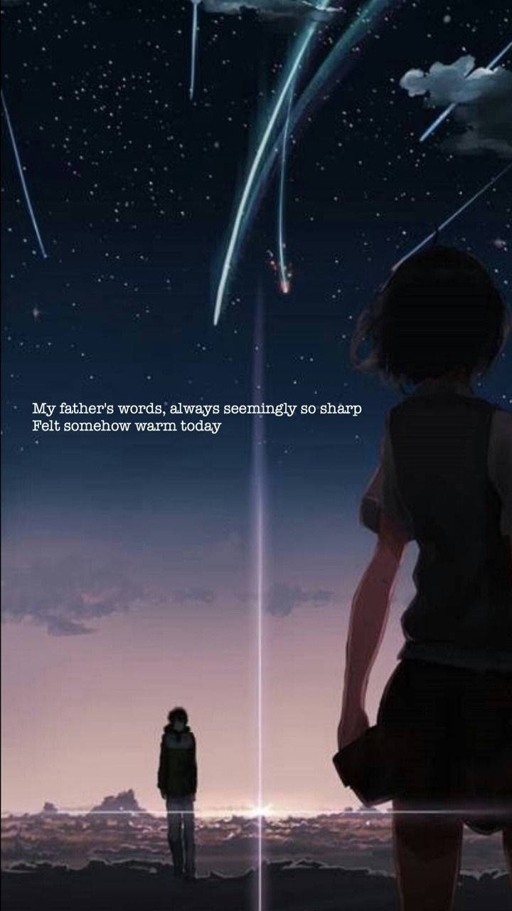 Your Name Iphone Fathers Words Wallpaper