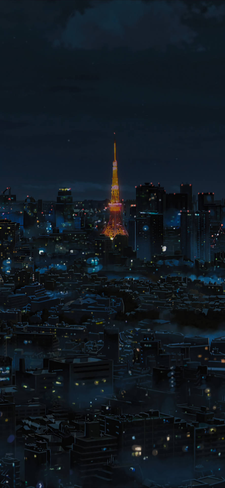 Your Name Iphone Tokyo Tower Wallpaper