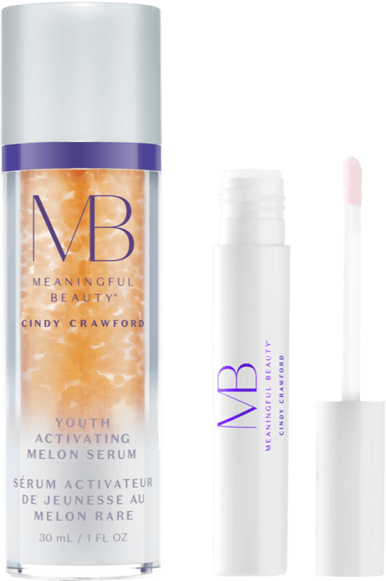 Youth Activating Melon Serum Cosmetic Product PNG