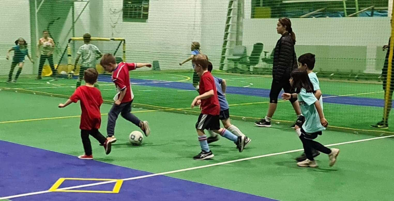 Download Youth Indoor Soccer Action.jpg Wallpaper | Wallpapers.com