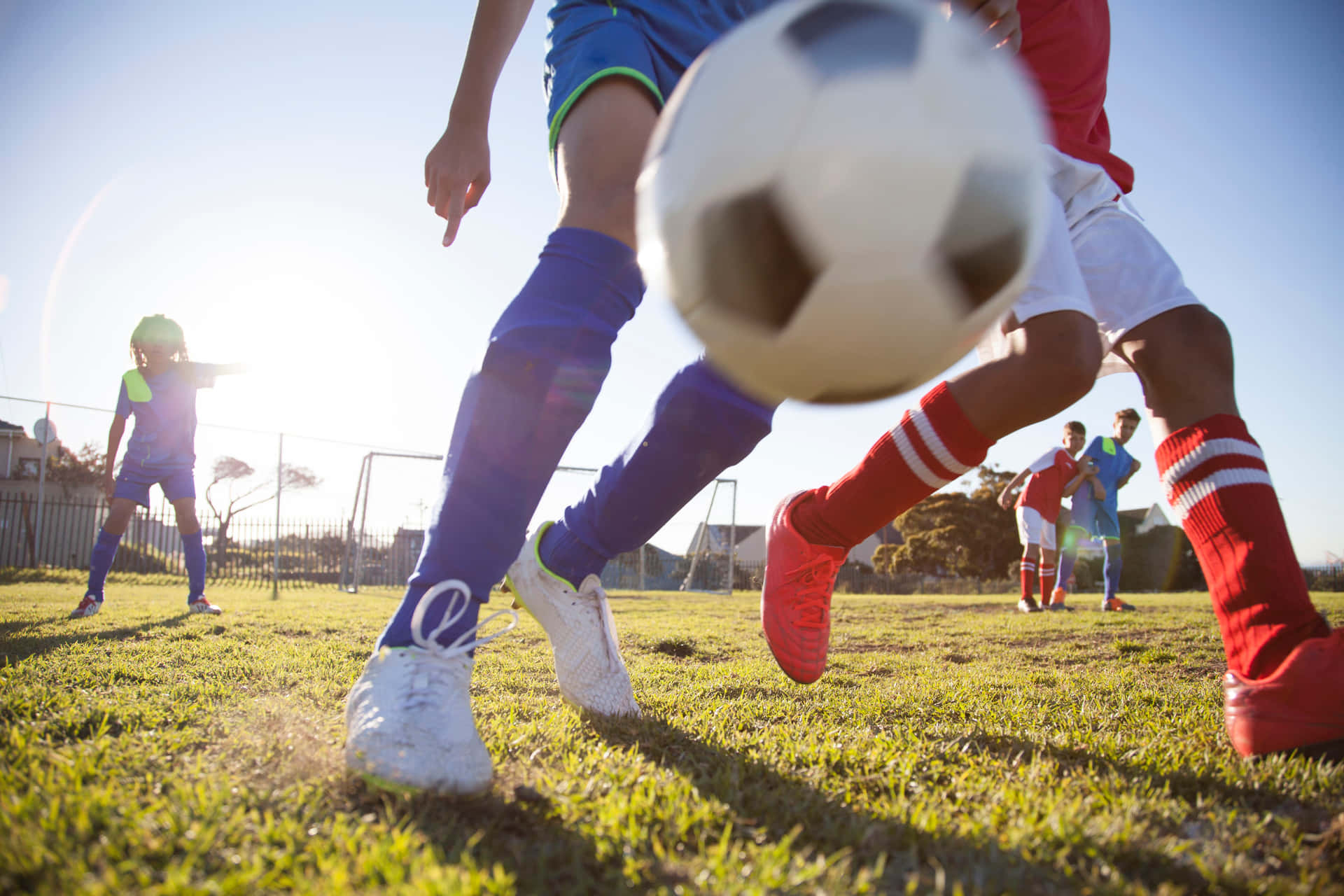 Youth Soccer Game Action.jpg Wallpaper