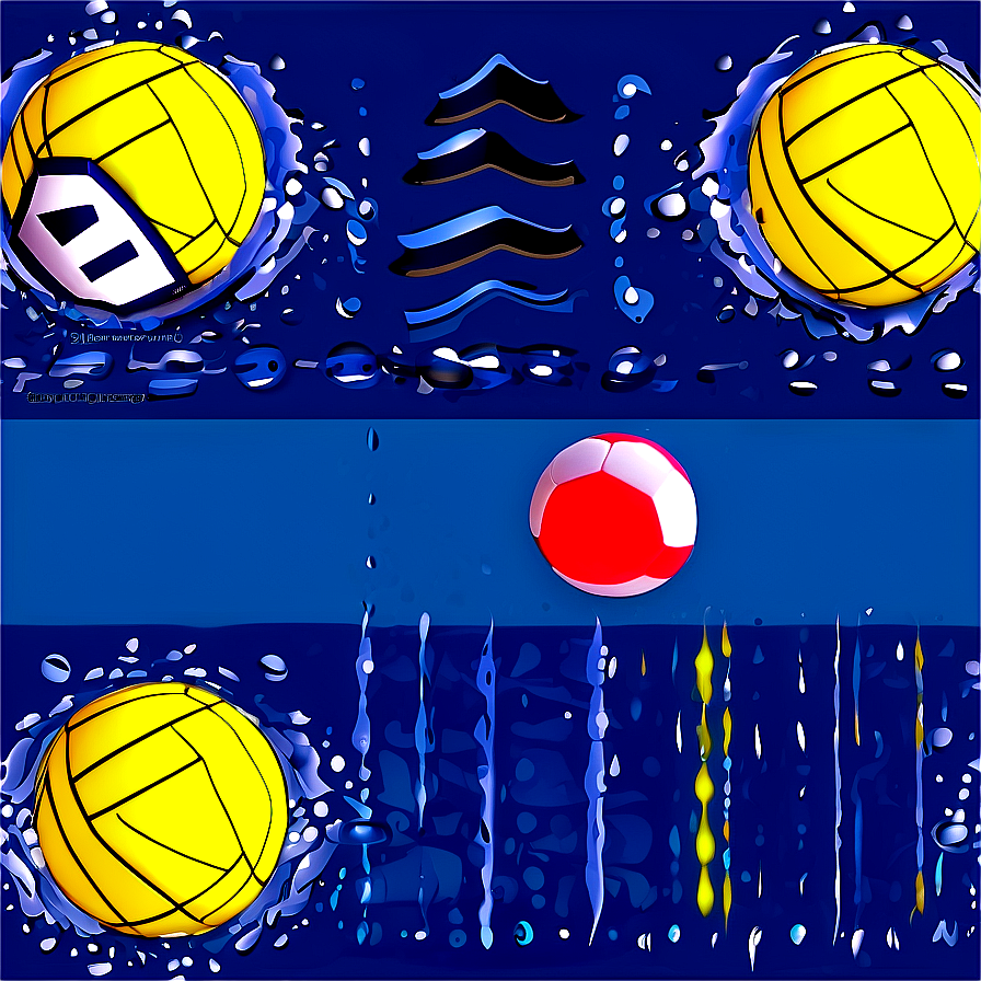 Youth Water Polo Ball Png 06132024 PNG