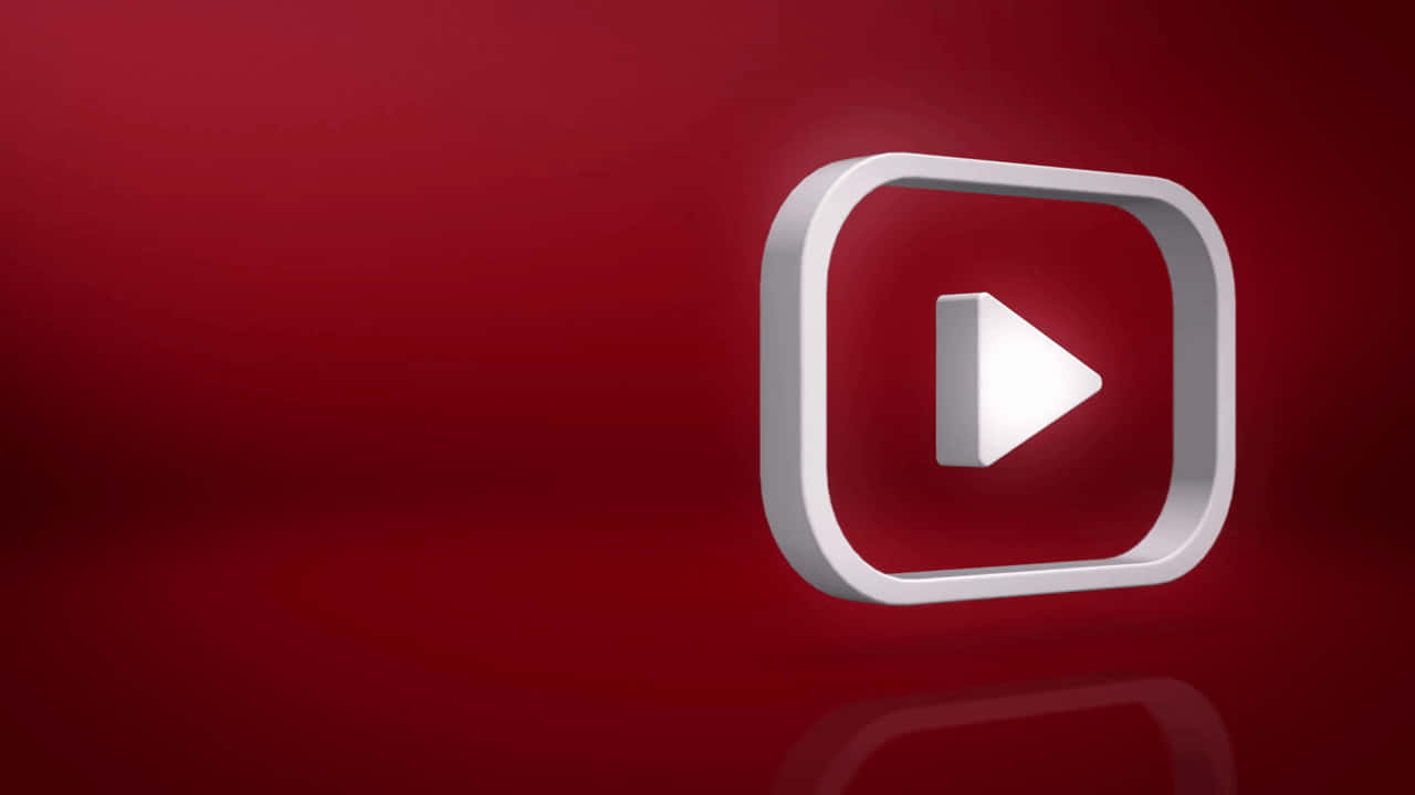 Fundode Tela Do Youtube Com Logotipo Inclinado.