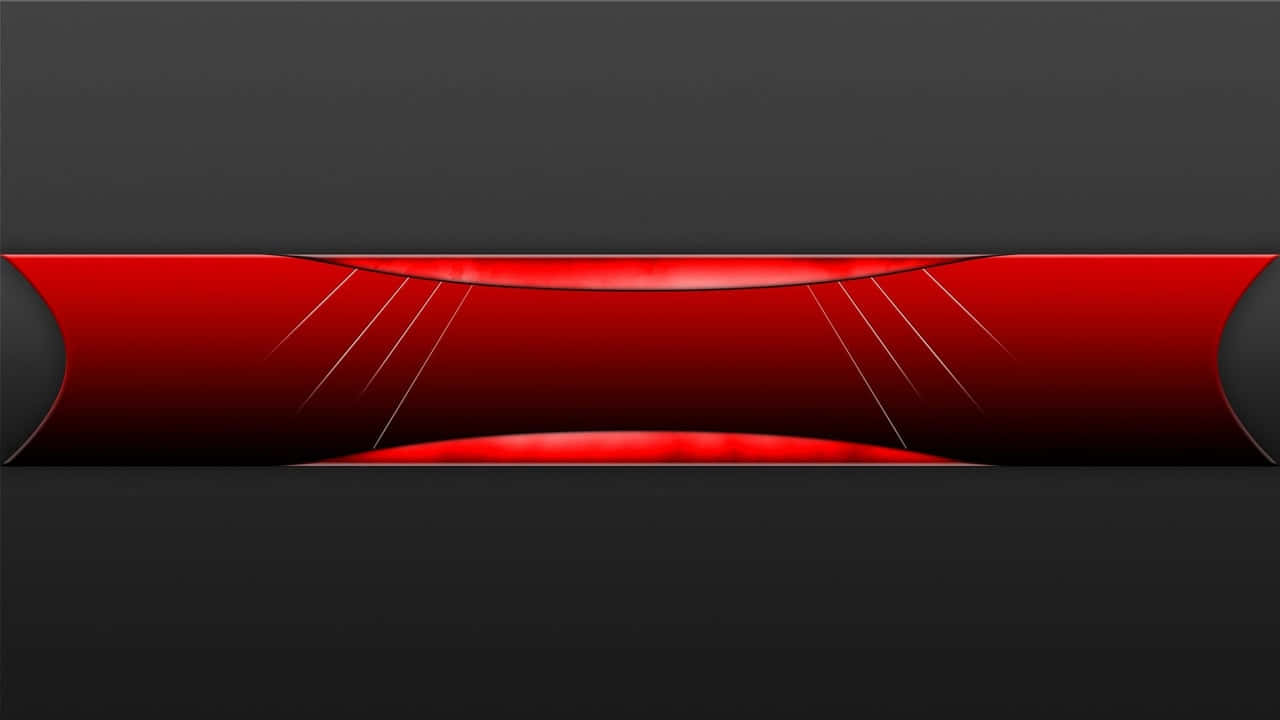 Download Deep Red Youtube Banner Background 