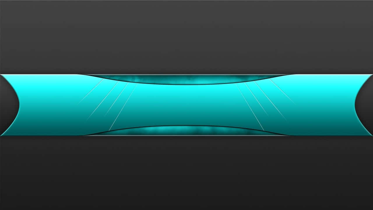 Turquoise Blue Youtube Banner Background