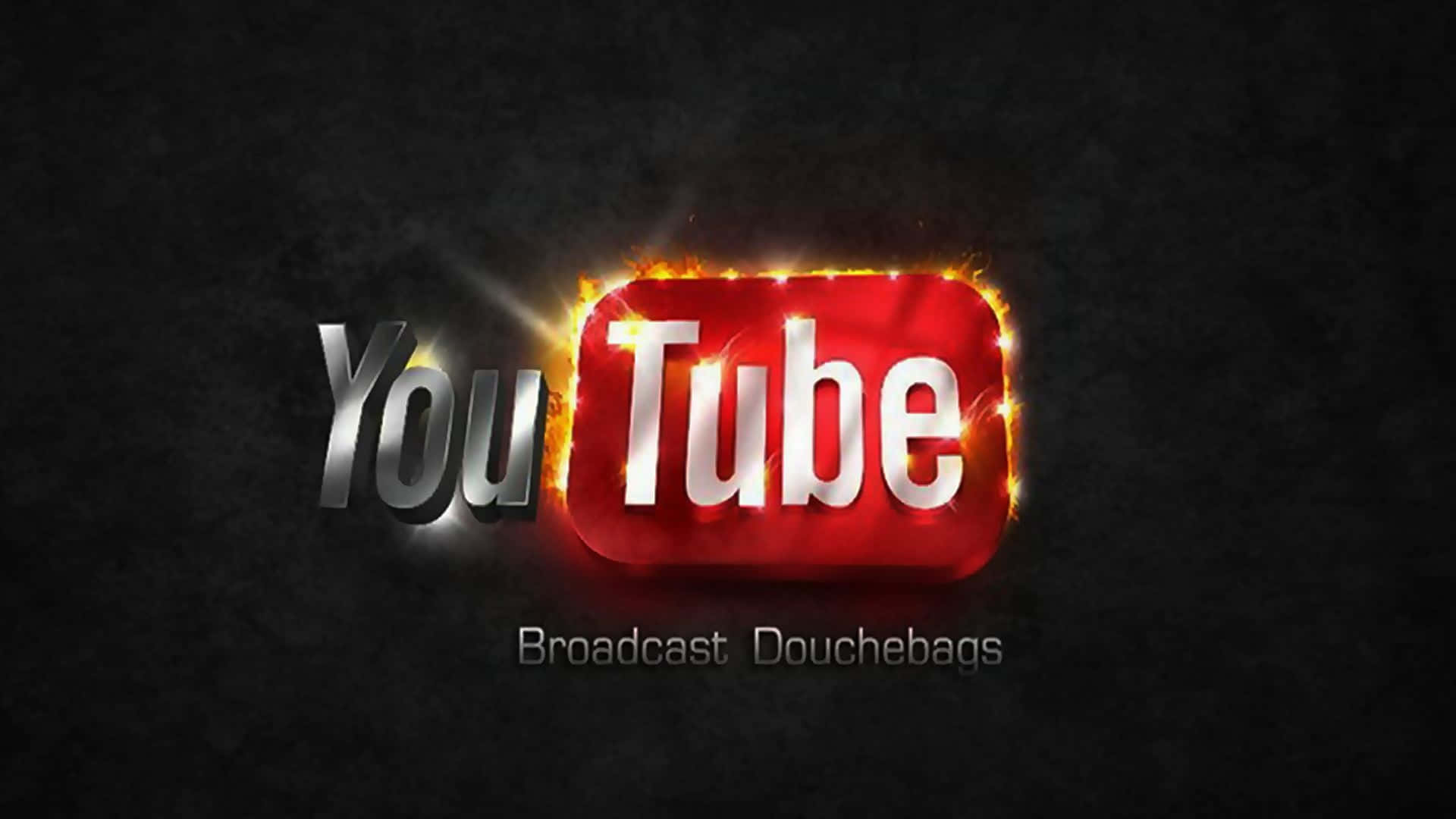 Youtube Gaming Black Logo Wallpaper