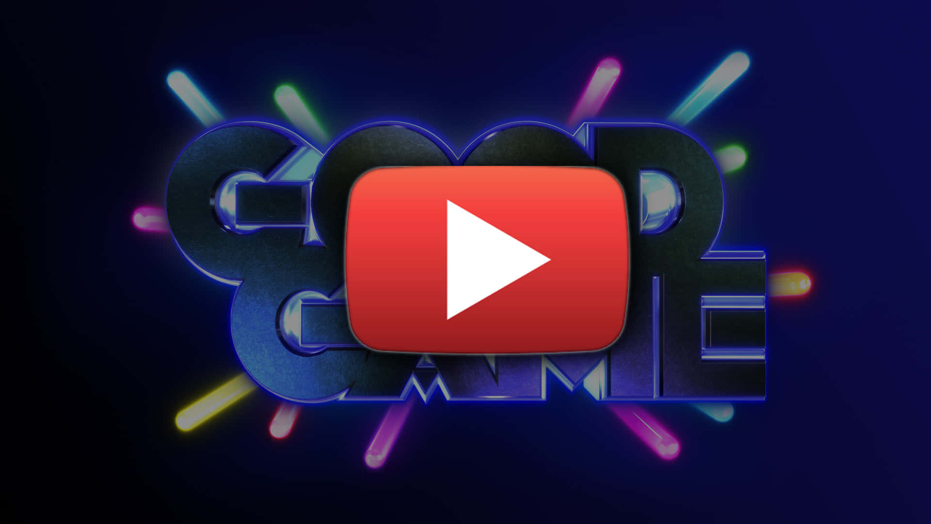 Vibrant YouTube Logo on a Stunning Background