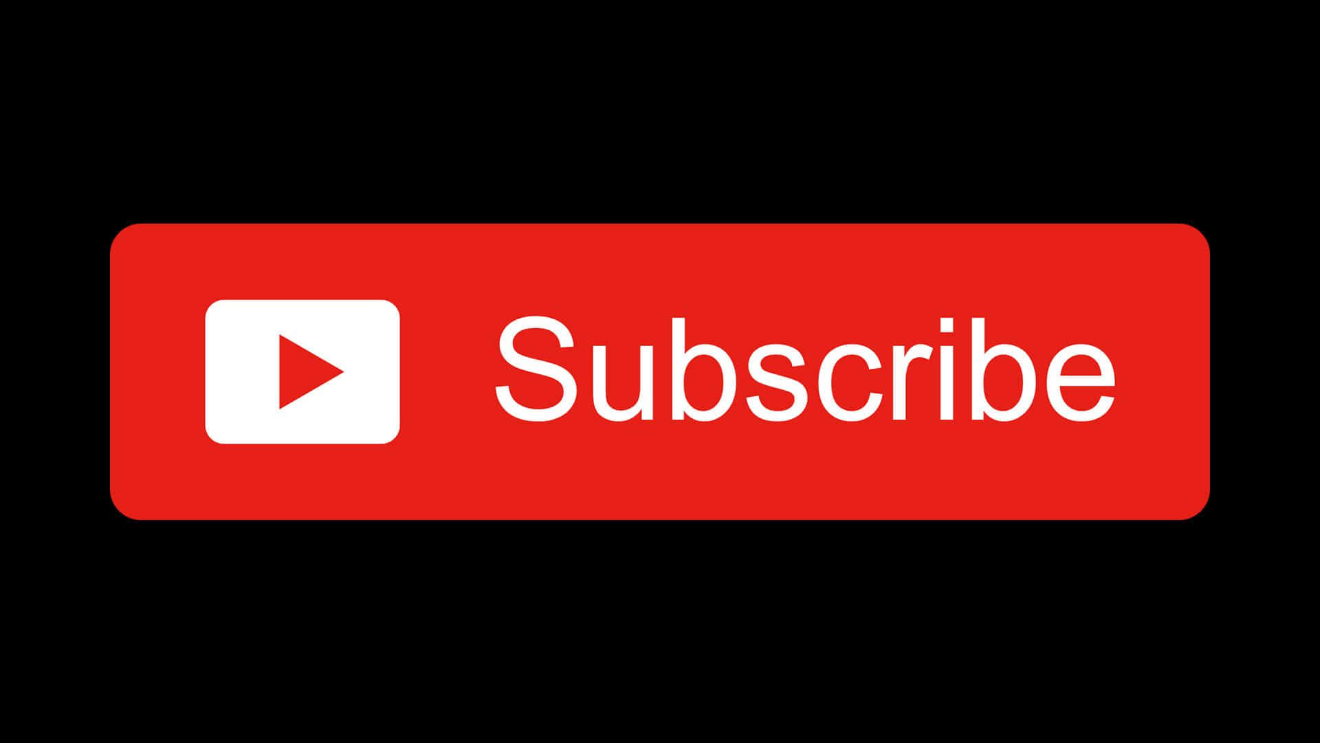 Striking YouTube Logo on a Radiant Red Background