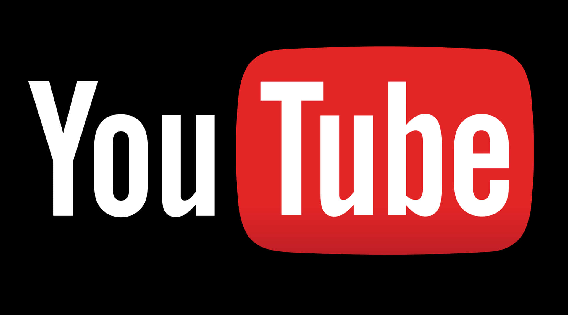 Caption: Vibrant YouTube Logo on Abstract Background