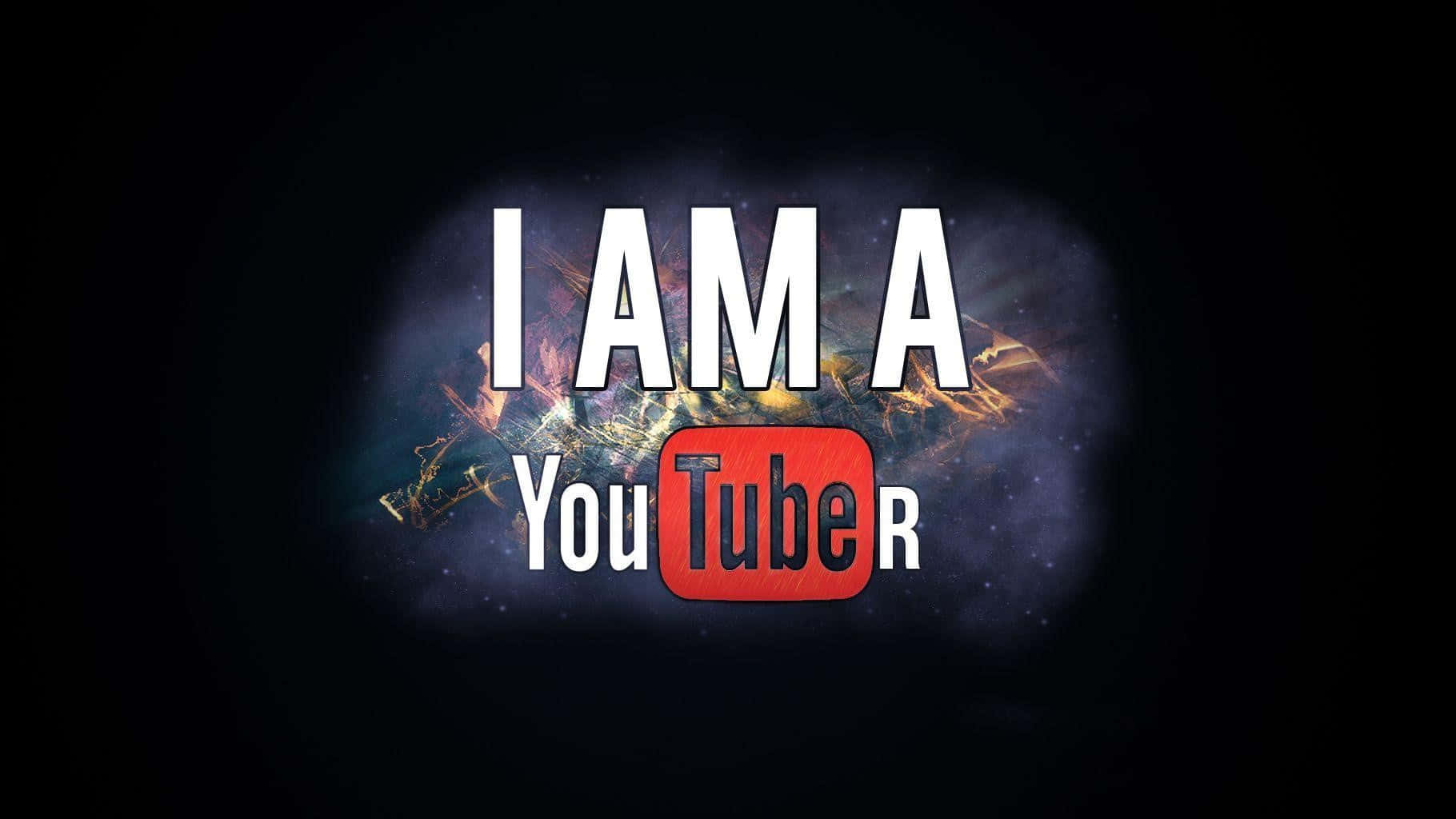 Youtube Logo on a Black Background