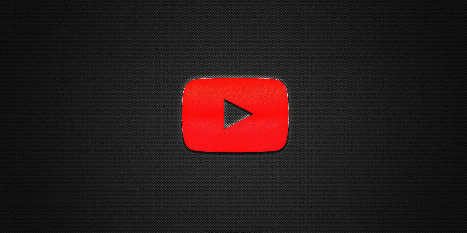 Download YouTube logo on black background 