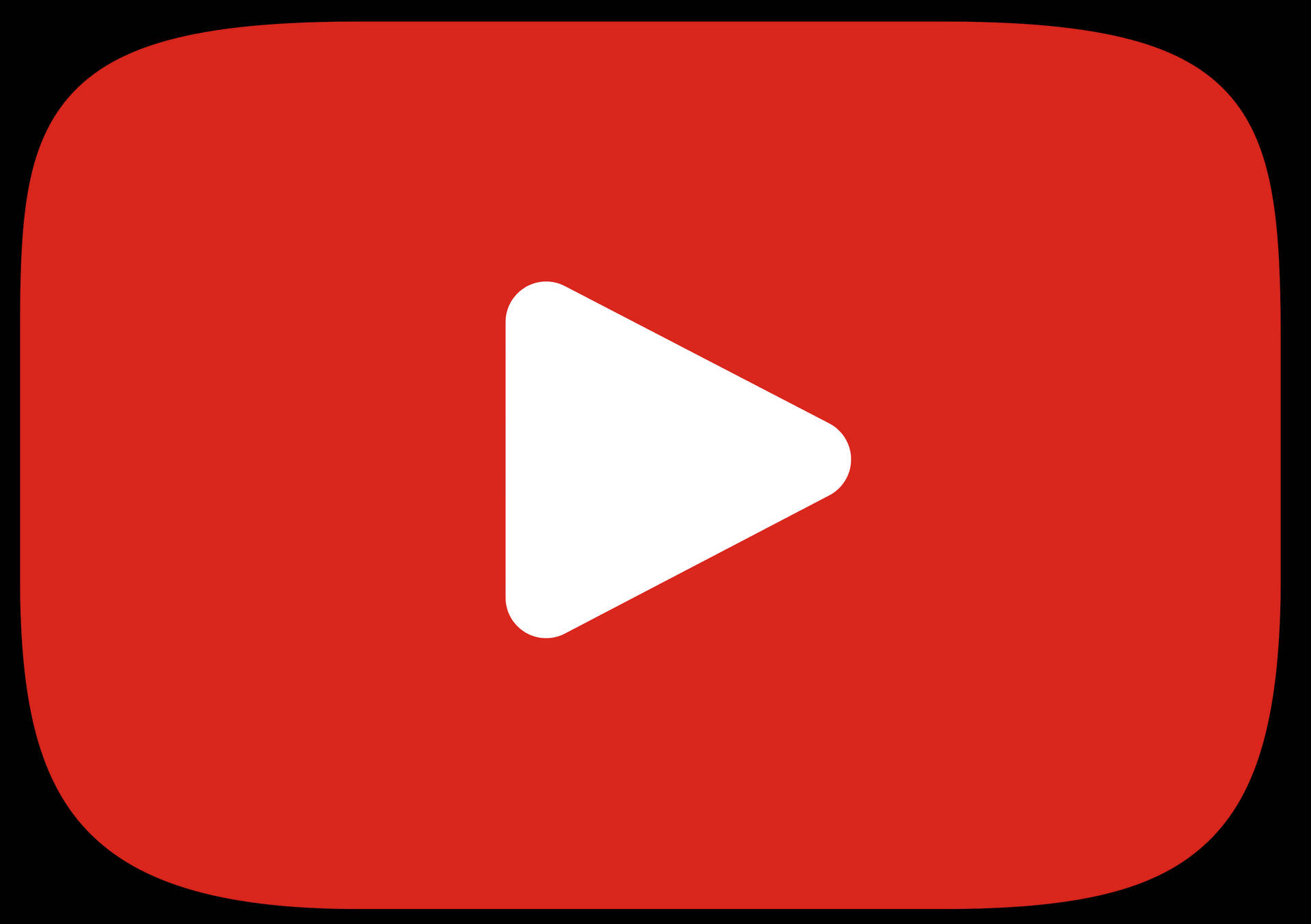 Pulsante Riproduci Logo Youtube Sfondo