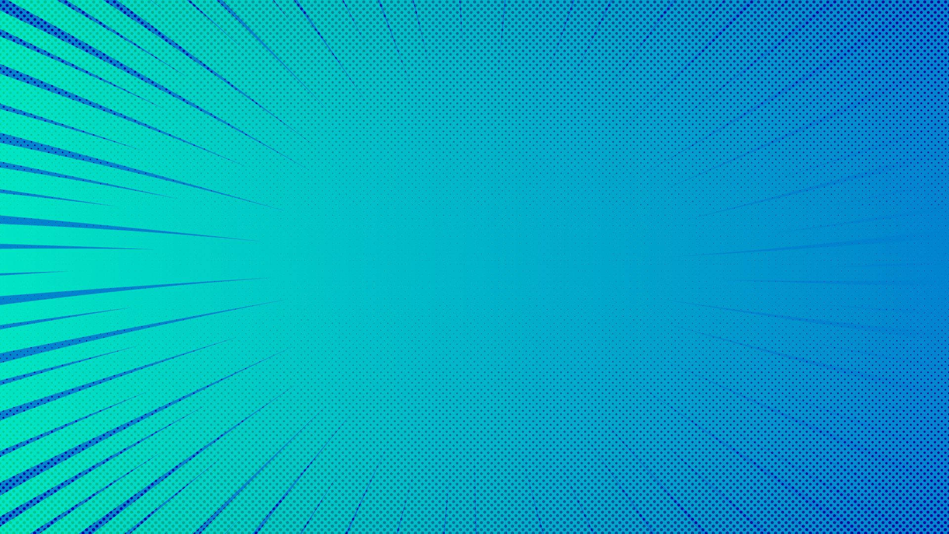 Youtube Thumbnail Blue Radial Lines Background