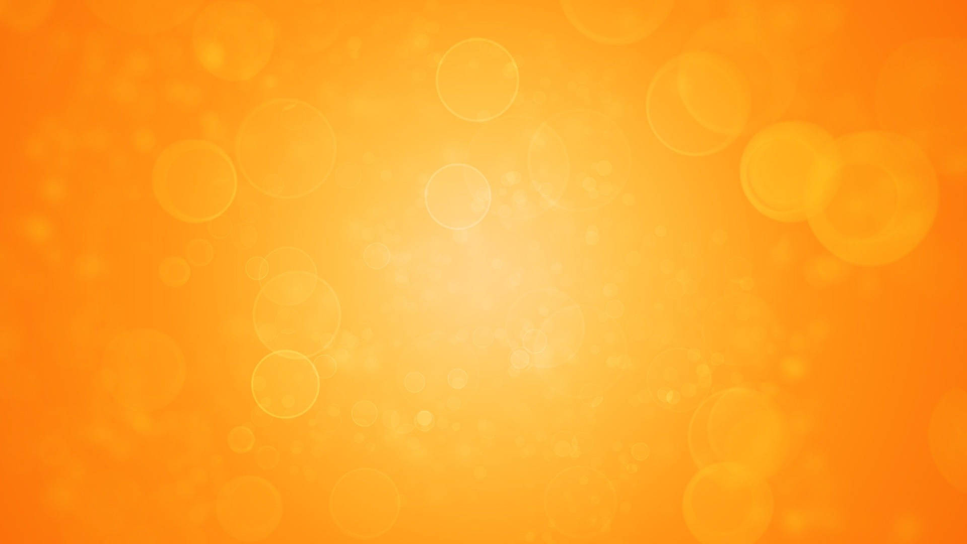 Youtube Thumbnail Orange Bokeh Background