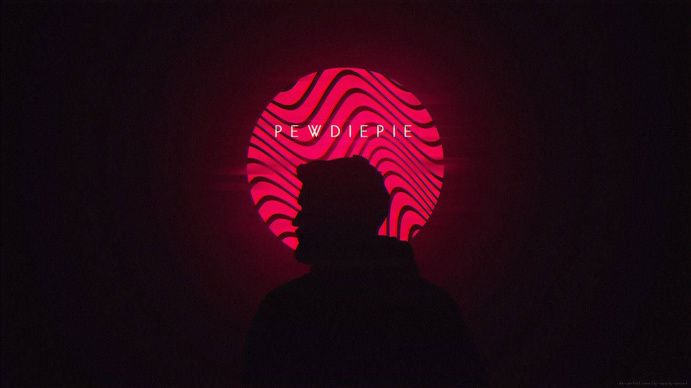 Youtuber Pewdiepie's Silhouette