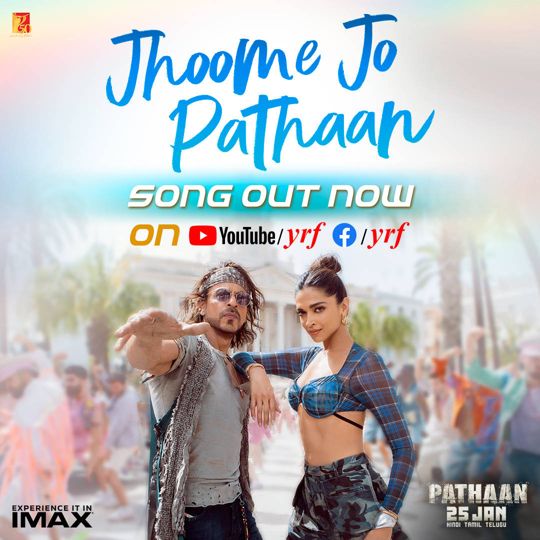 Yrf Song Jhoome Jo Pathaan Background