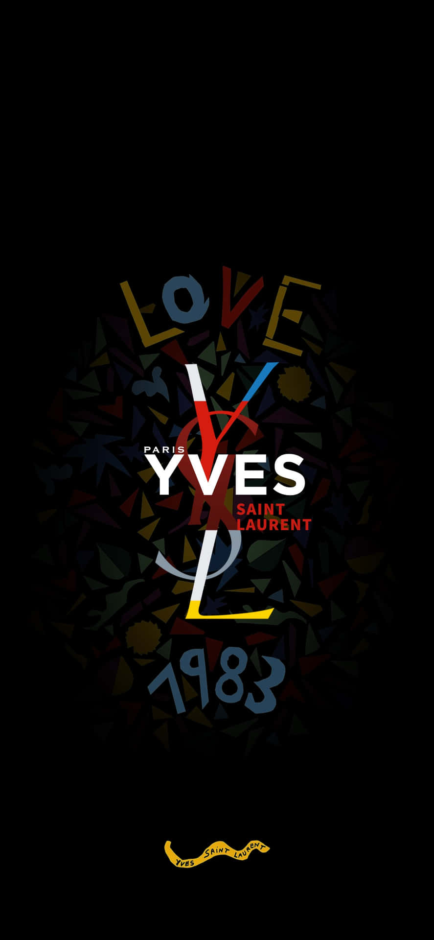 Witness the allure of Yves Saint Laurent, the iconic fashion house.