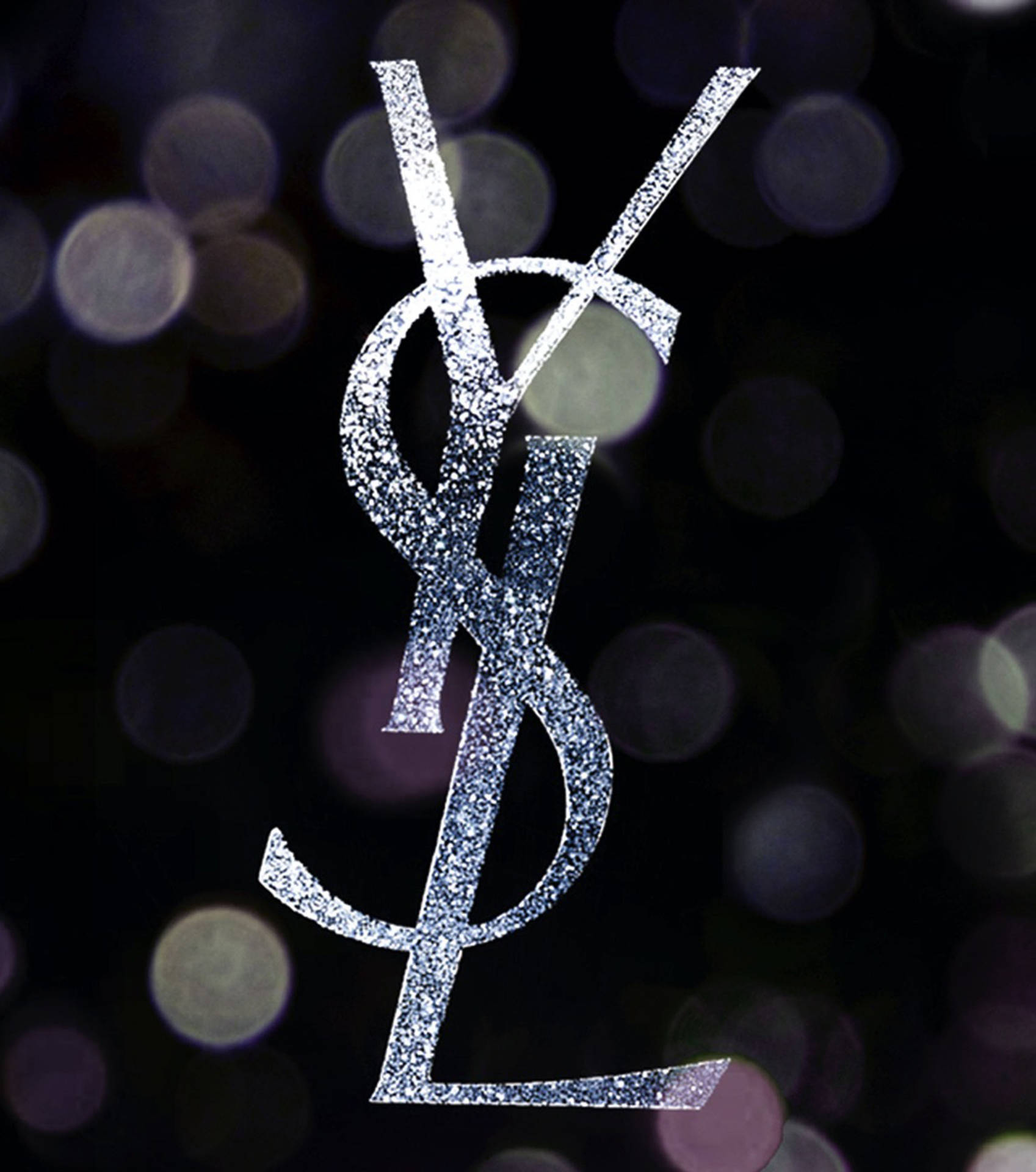 Download YSL Christmas Edition Logo Wallpaper