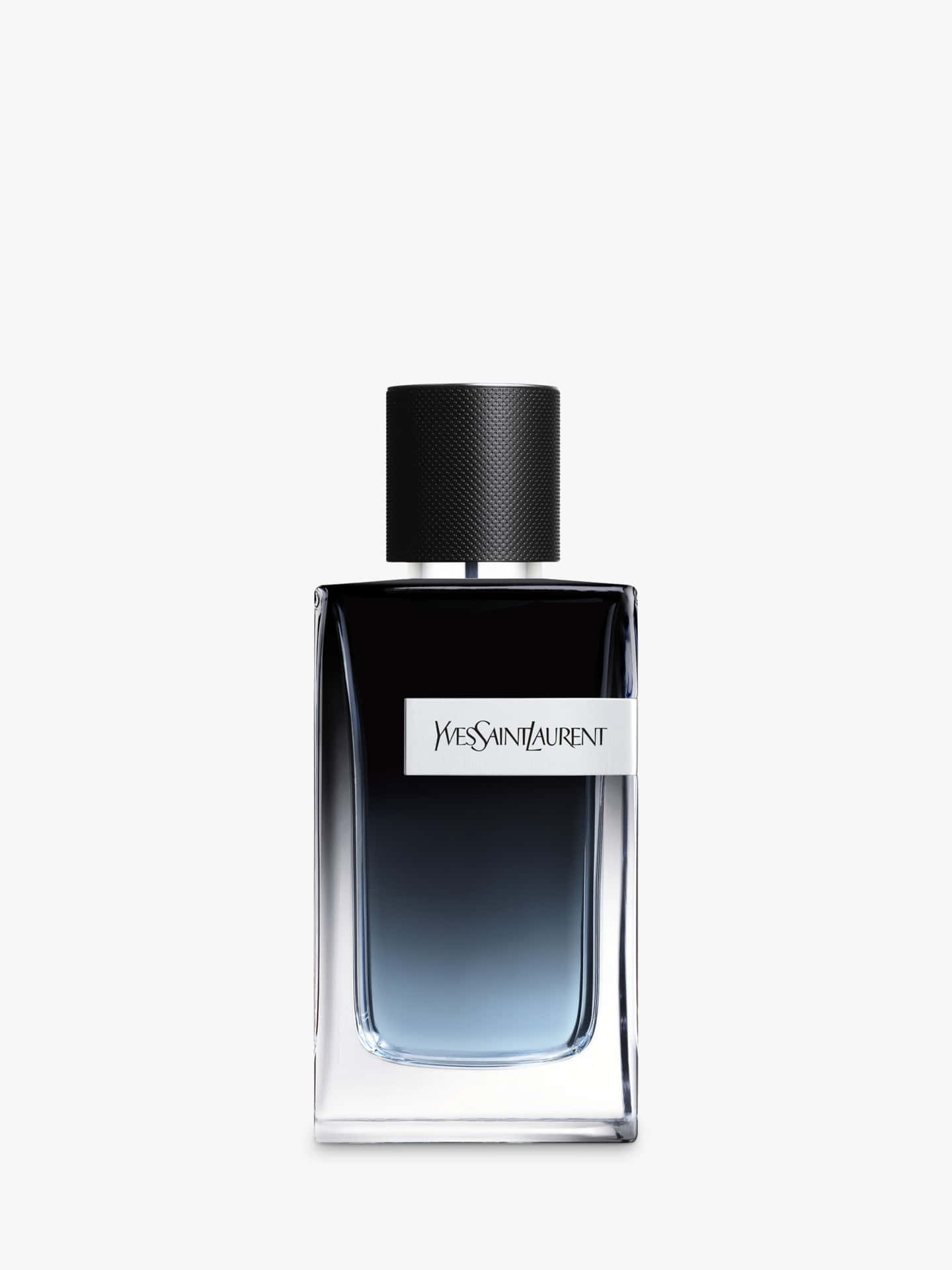 a bottle of cologne on a white background