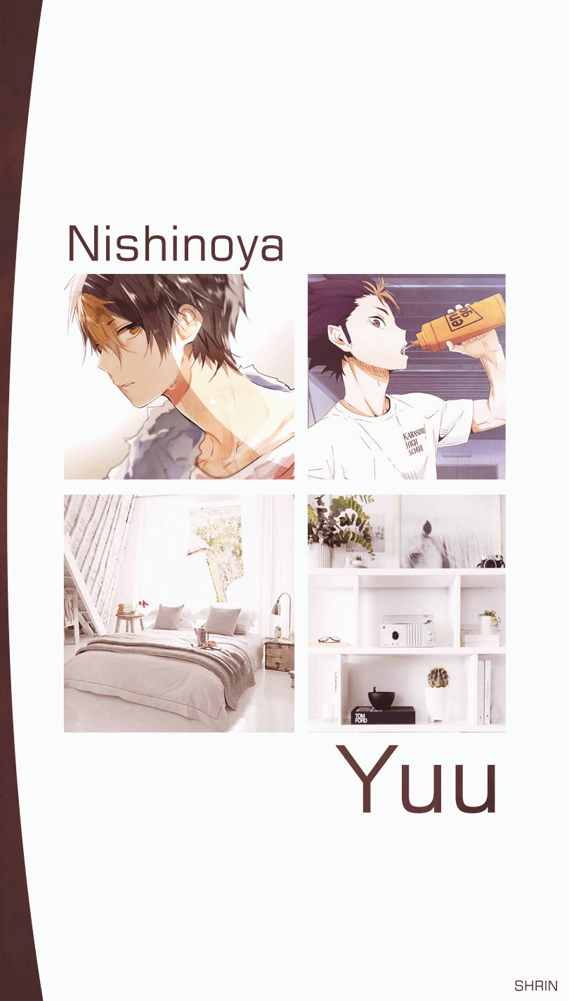 Yu Nishinoya White Bedroom Aesthetic Wallpaper