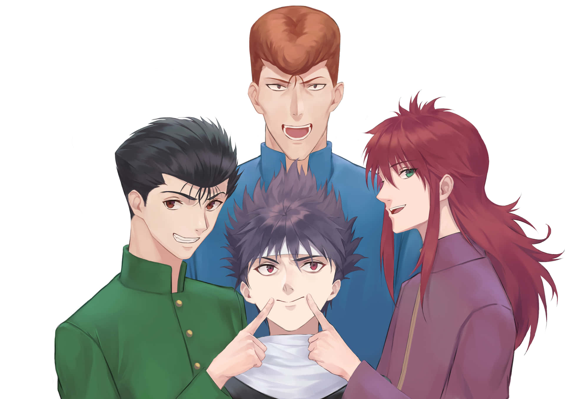 Growing up as a ghost fighter in the YuYu Hakusho universe
