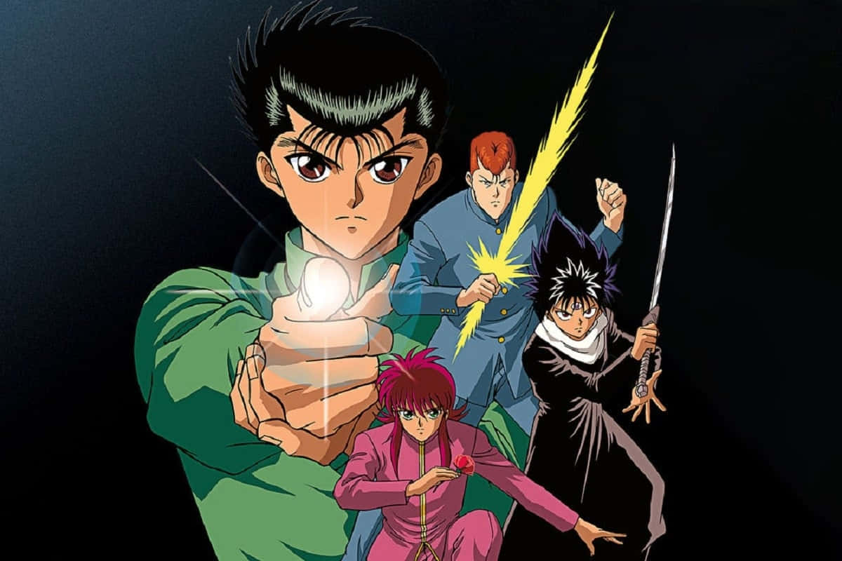 Yusuke Urameshi, Kakeru Yusuke and Kuwabara Kazuma of Yu Yu Hakusho