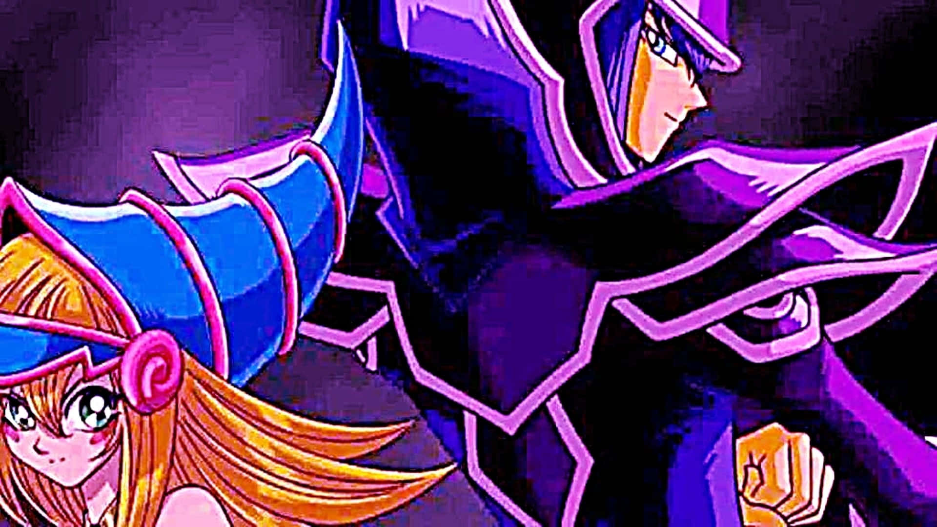 The Powerful Dark Magician from Yugioh Wallpaper