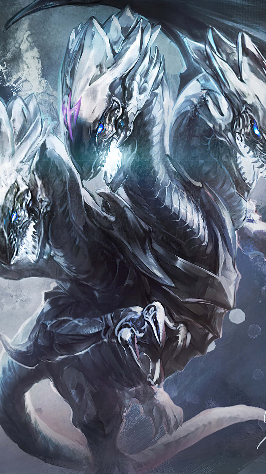 Unleash the Power of Yu-Gi-Oh! Dragons Wallpaper
