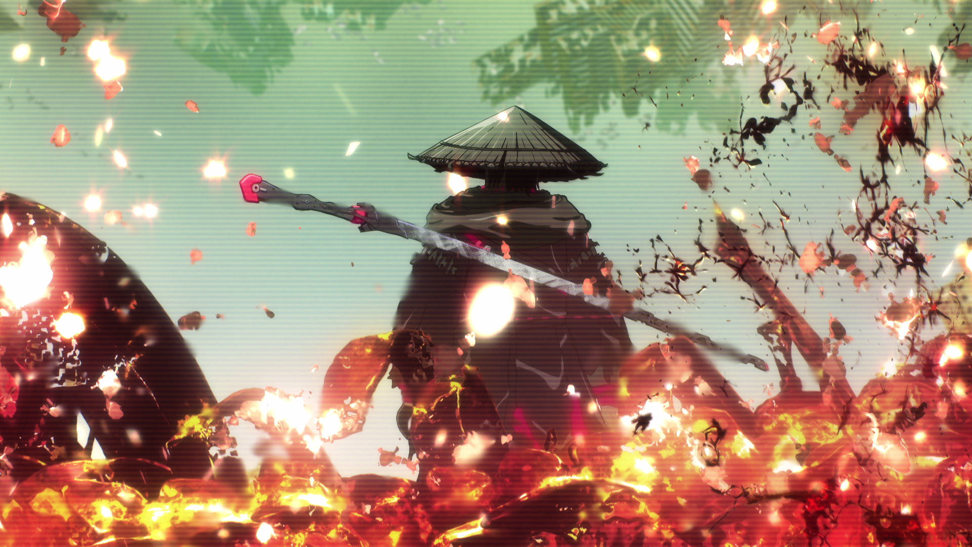 Yuito As Samurai Scarlet Nexus Wallpaper