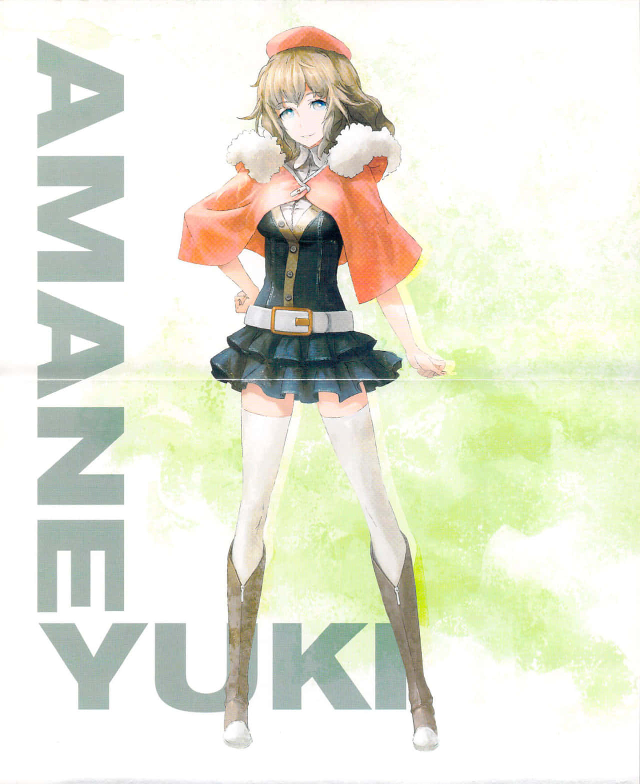 Yuki Amane - Time Traveling Genius Wallpaper